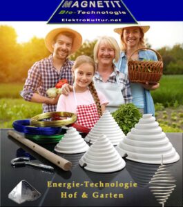 Magnetit Wickelhilfen ElektroKultur